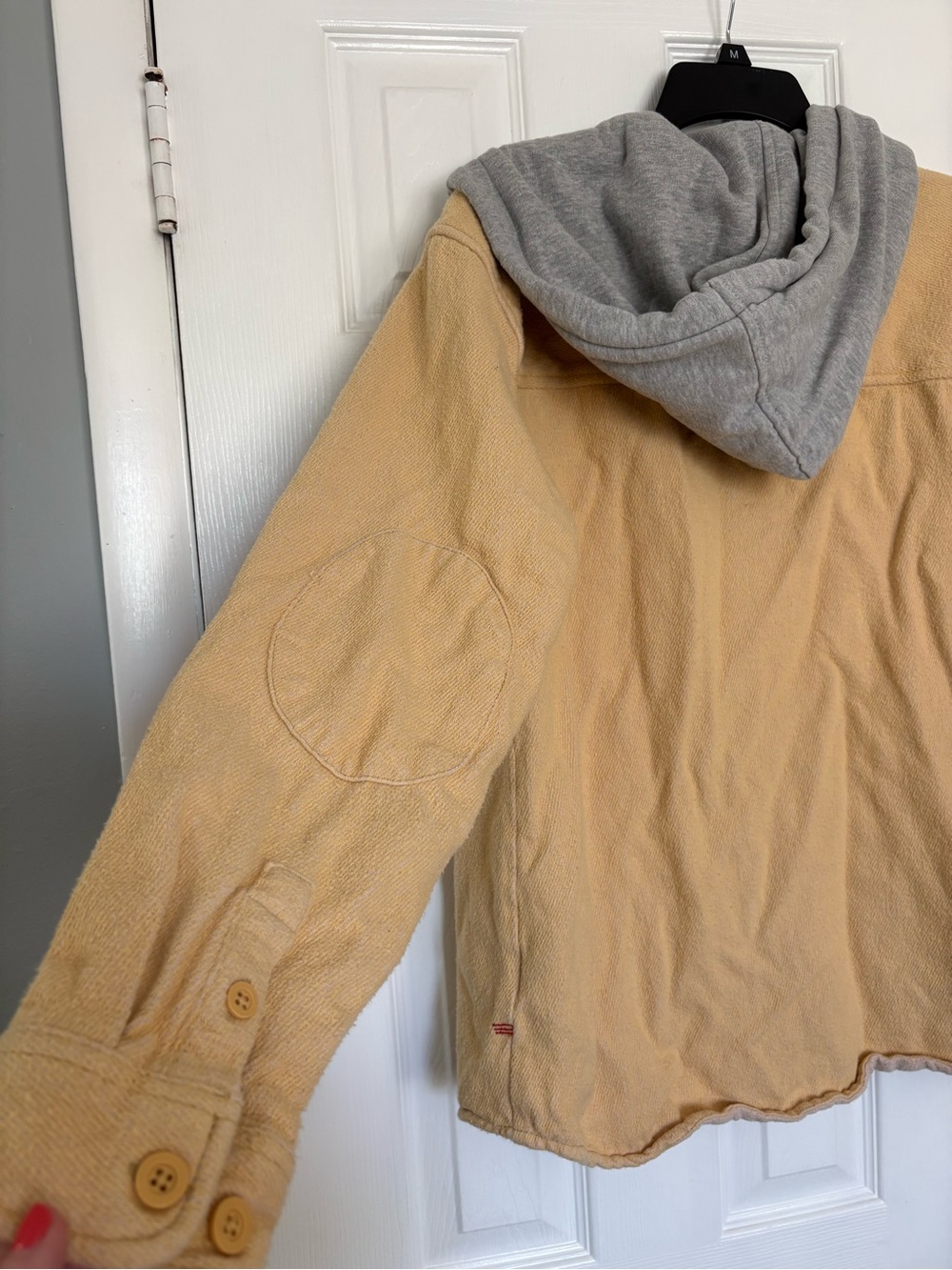 BDG Hooded Button-Up Shacket - Picture 7 of 7